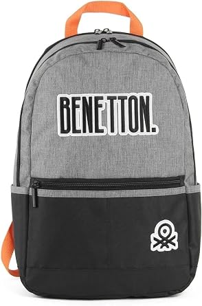United Colors of Benetton  ift B lmeli S rt  antas , Gri, Standart Beden