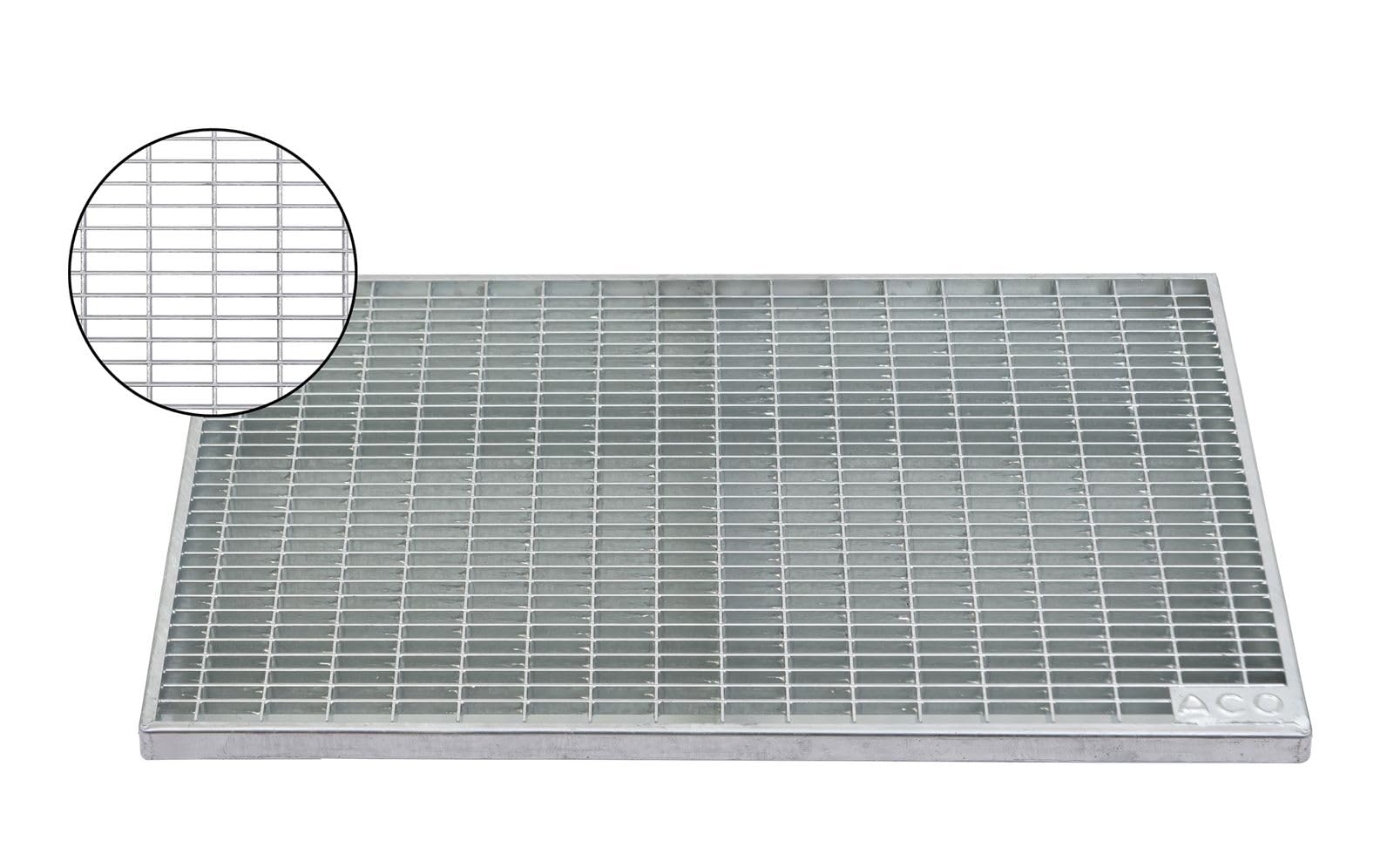 ACO 60x40x2cm Maschenrost 30/10 Gitterrost Eingangsrost Normrost Abstreifer Rost verzinkt