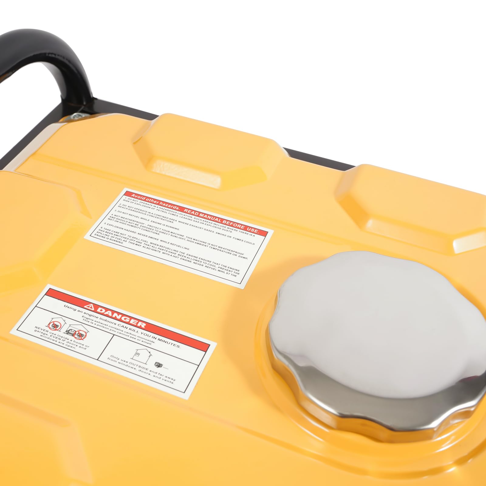 Gruppo elettrogeno di emergenza | 2000 W benzina 6,5 HP 4 tempi spostamento 196 cm³ | Inverter Generatore di corrente portatile | Silenzioso 68 dB per campeggio all'aperto
