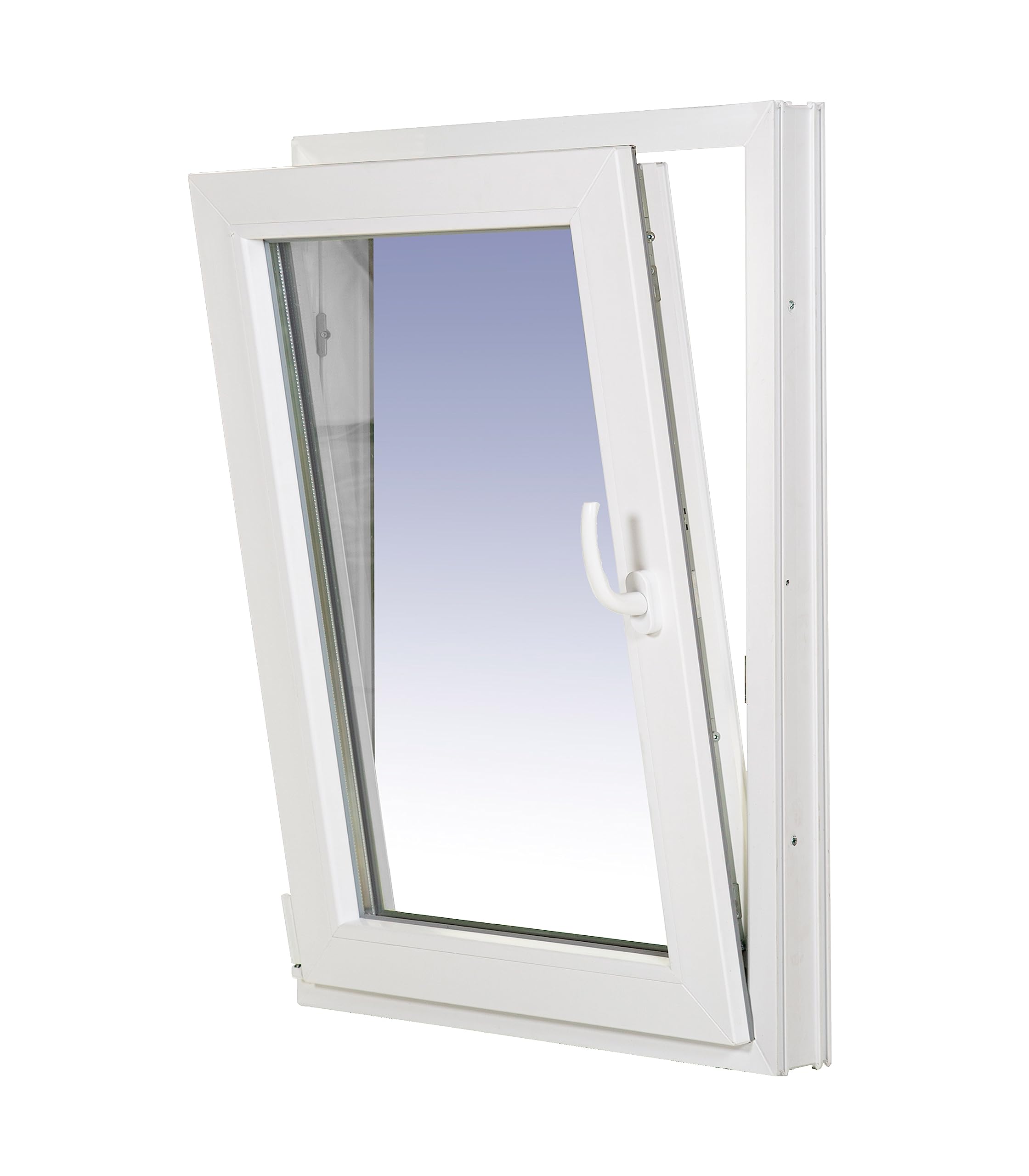 Ventanastock PVC 700x1000 Practicable Oscilobatiente Izquierda 1 hoja