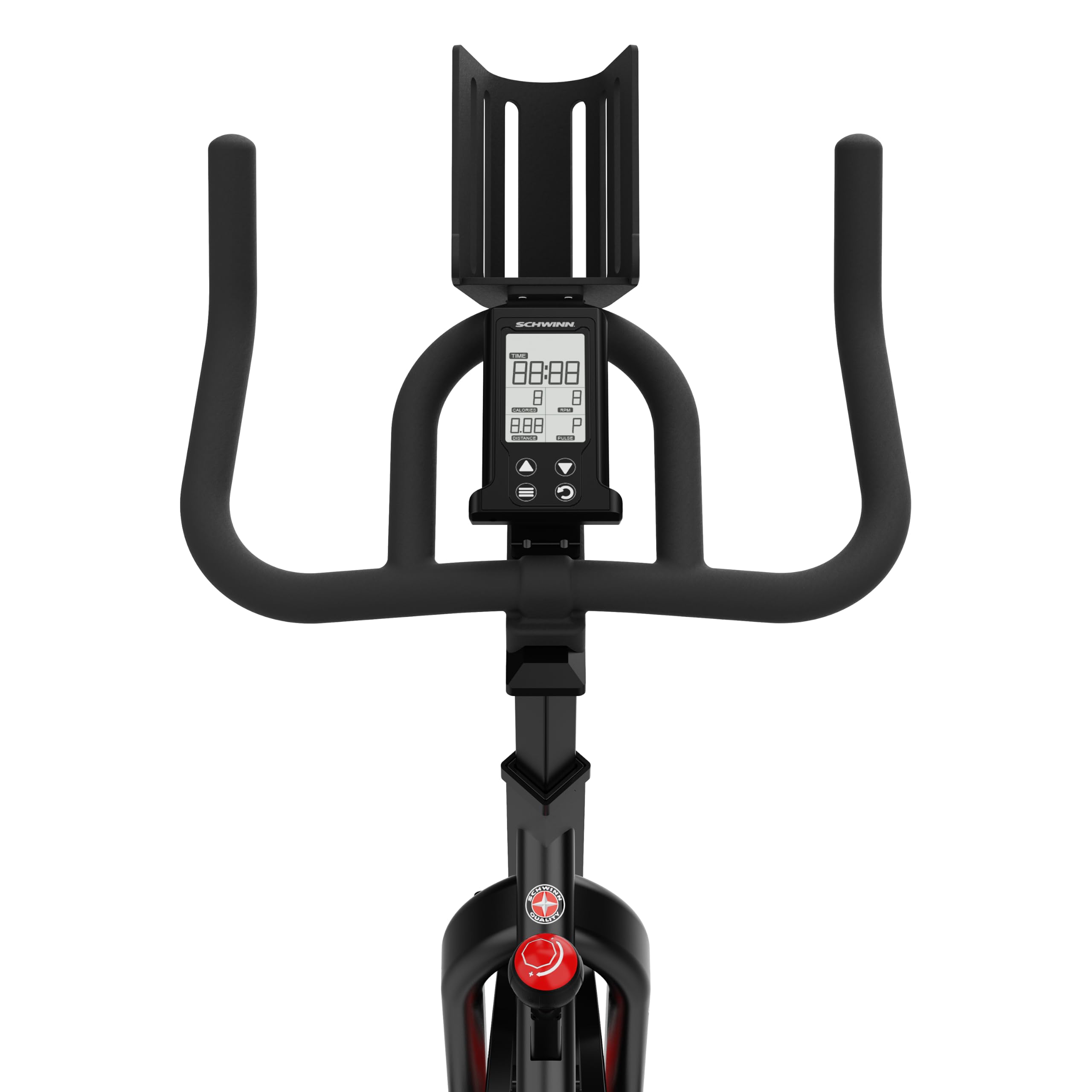 Schwinn Fitness 700IC Indoor Cycling Bike – 18 kg Schwungrad, leiser Riemenantrieb, verstellbarer Sitz und Lenker, SPD Pedale, Tablet Halter – Studioqualität für zuhause