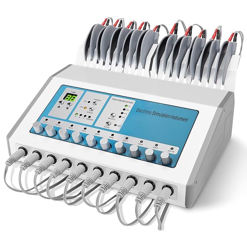 10 Channel Output Meridian Massager, Pulse Patch Device, acupoint Muscle Relaxation Massage