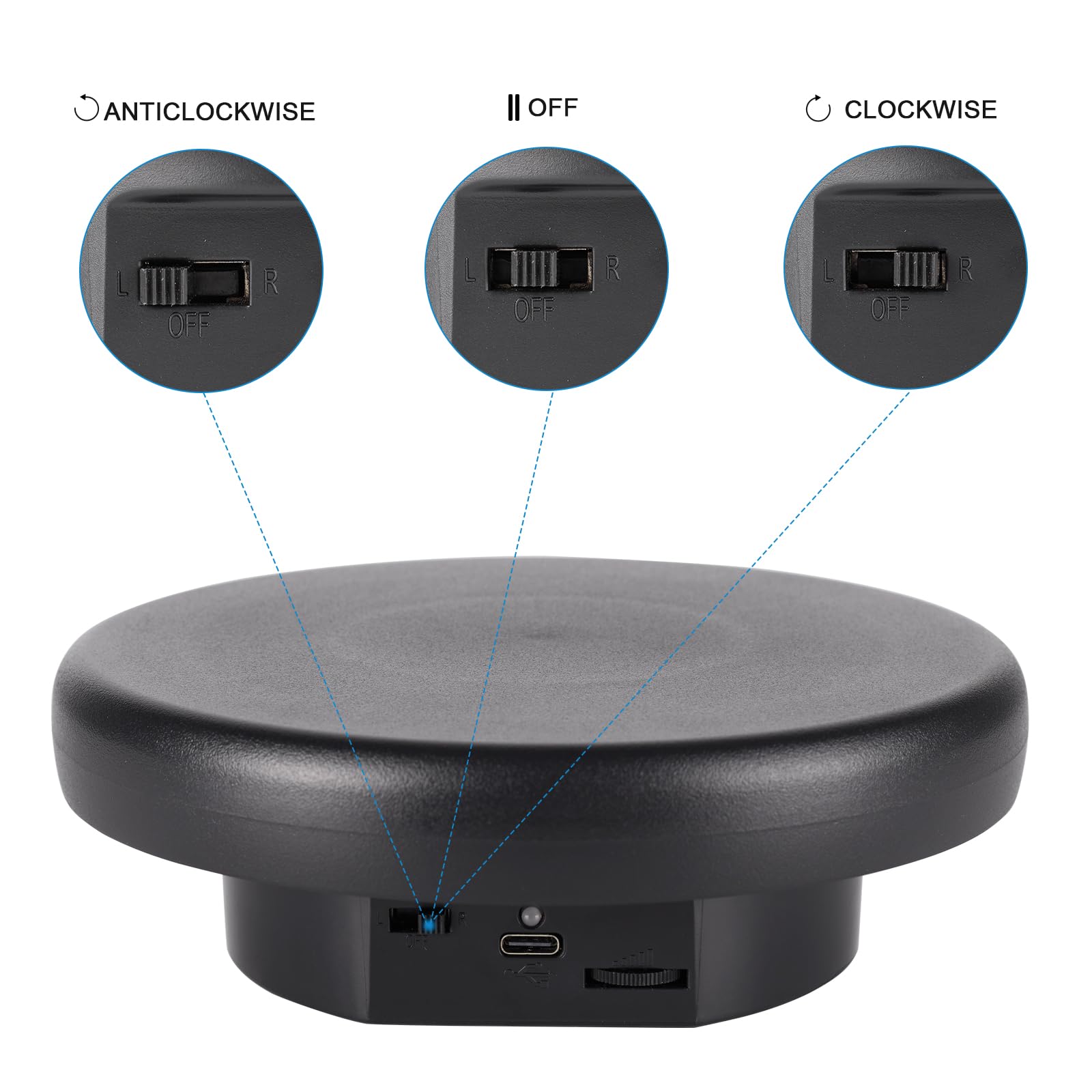 Rotating Platform Cables Snapklik.com : 360 Electric Rotating Platform