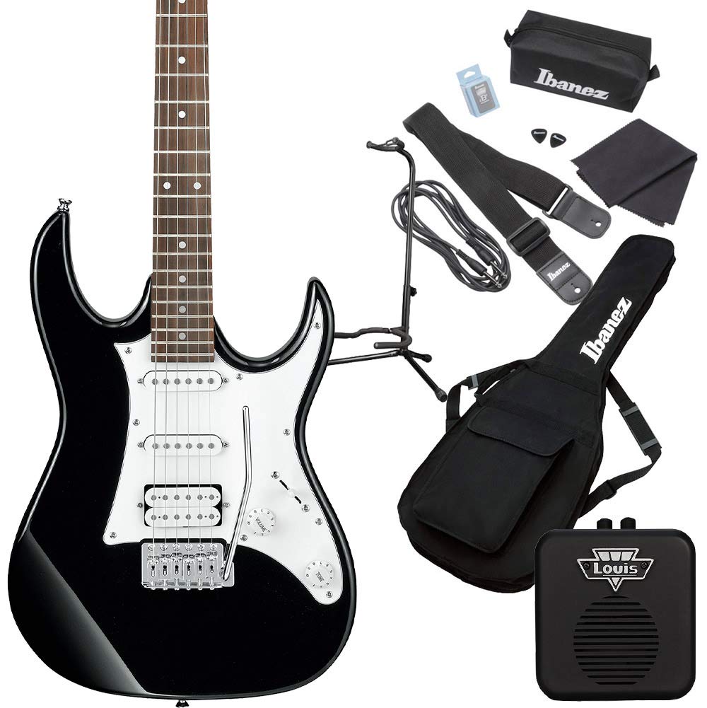 IBANEZ GIO GRX40 ブラック エレキギター Ibanez GRX40 BKN GIO - black night Str shape electric guitar
