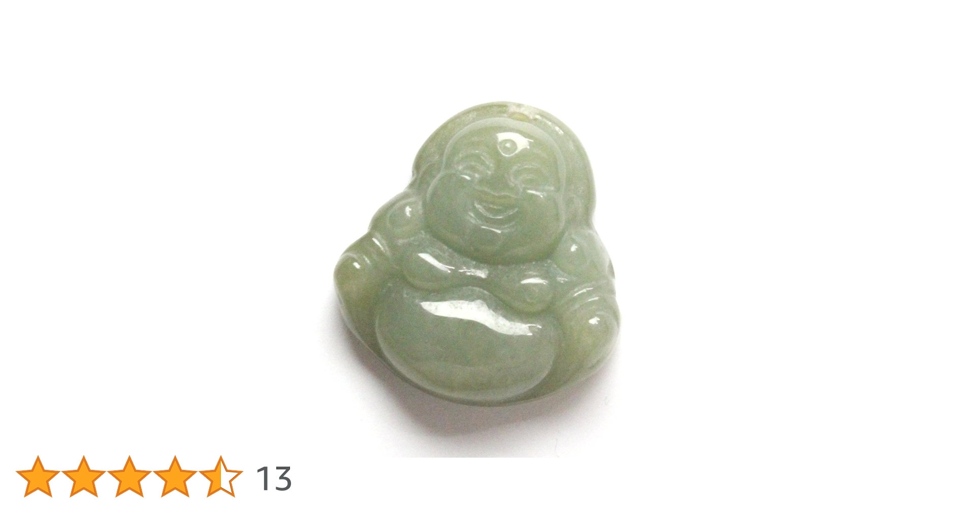 ありあミャンマー翡翠 布袋様 パーツ 10-5 ミャンマー翡翠 布袋様