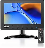 Eyoyo 7 Inch Mini HDMI Monitor 1024x600 IPS LCD - Portable for CCTV Raspberry Pi PC Laptop VGA AV BNC USB
