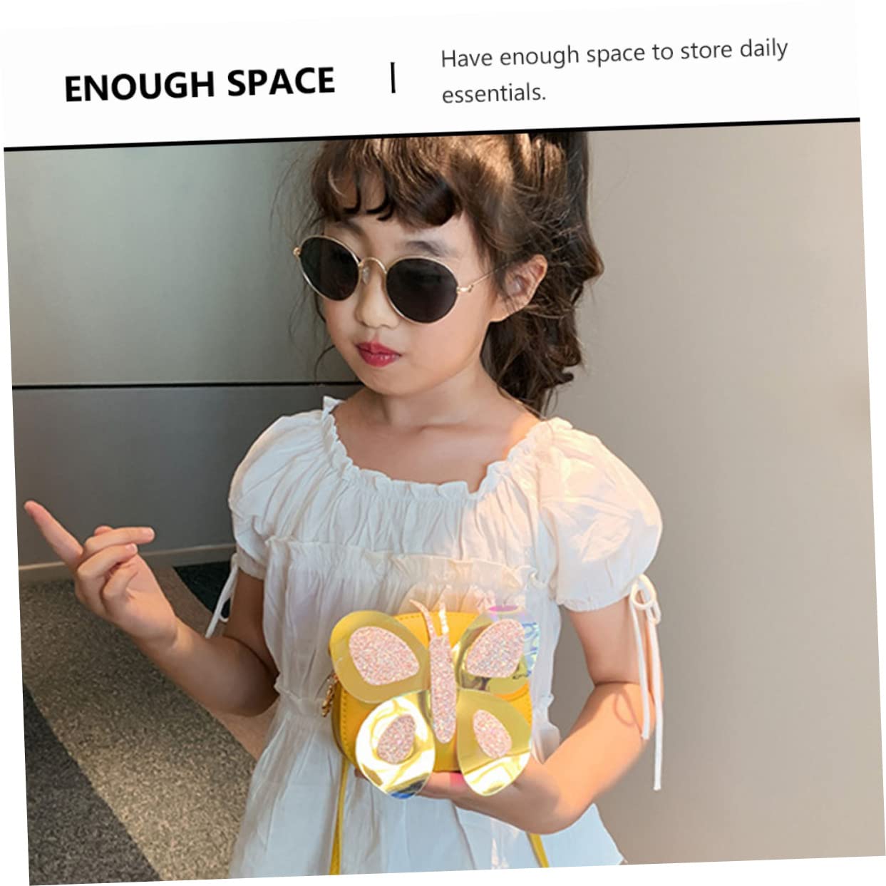 Sac À Bandoulière Pour Femme - En Forme De Demi-Lune - Couleur Unie