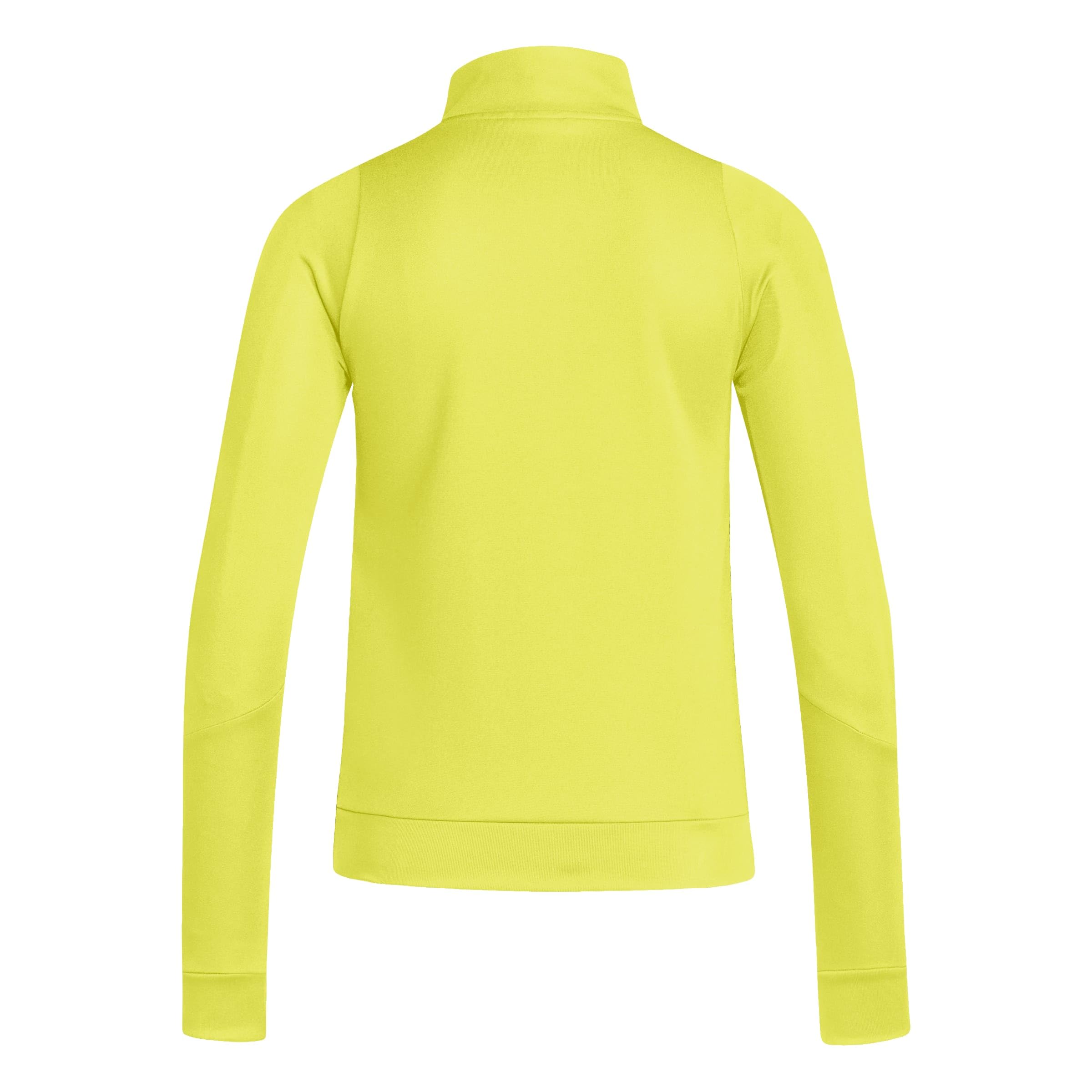 adidas Donna Tiro24 Training Full Zip Track Suit, team yellow/white, L