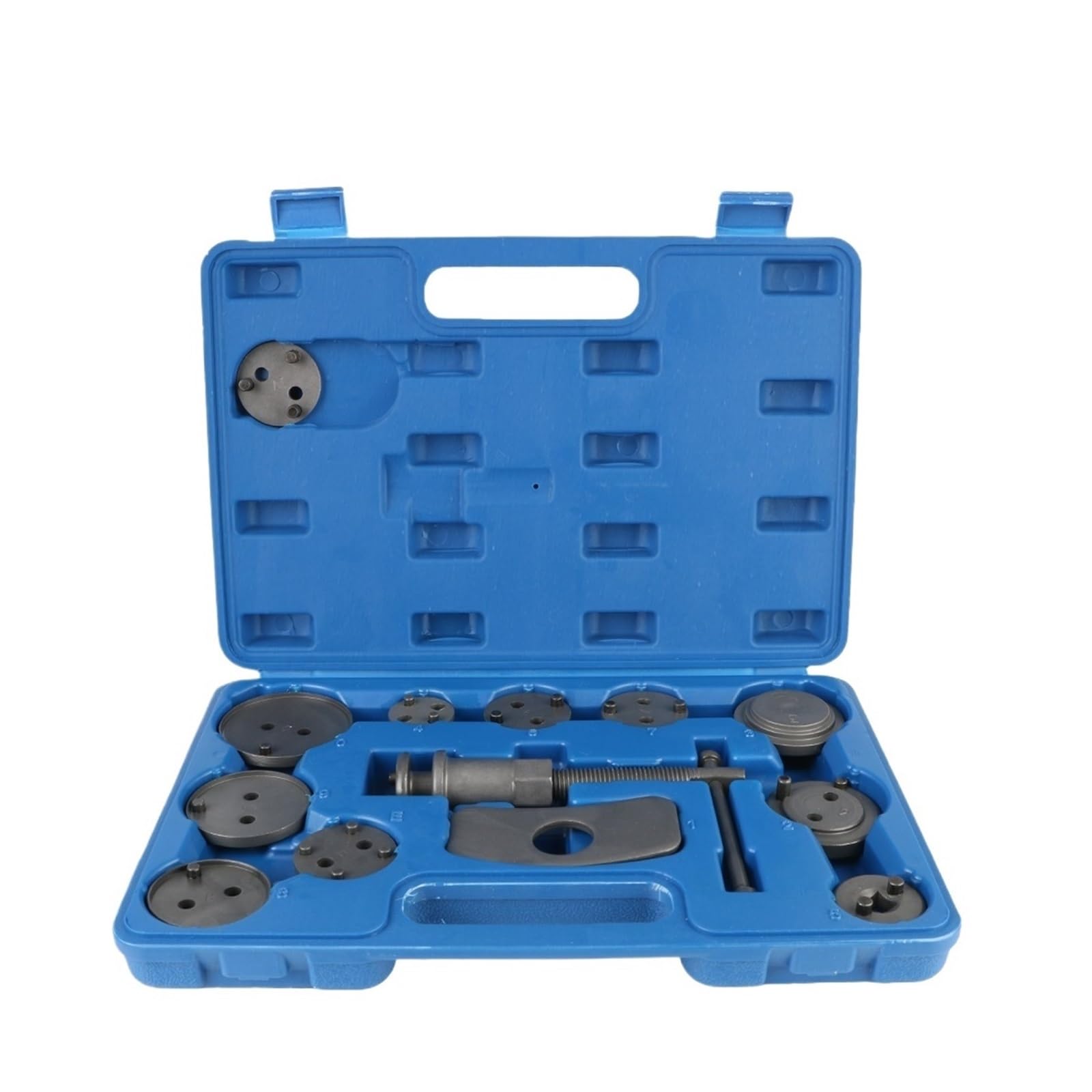 12/13/18/22/35PCS Car Disc Brake Pump Caliper Removal 10 Piston Adapter Compressor Set Rewind Back Brake Repair Tool Accessories(13PCS)