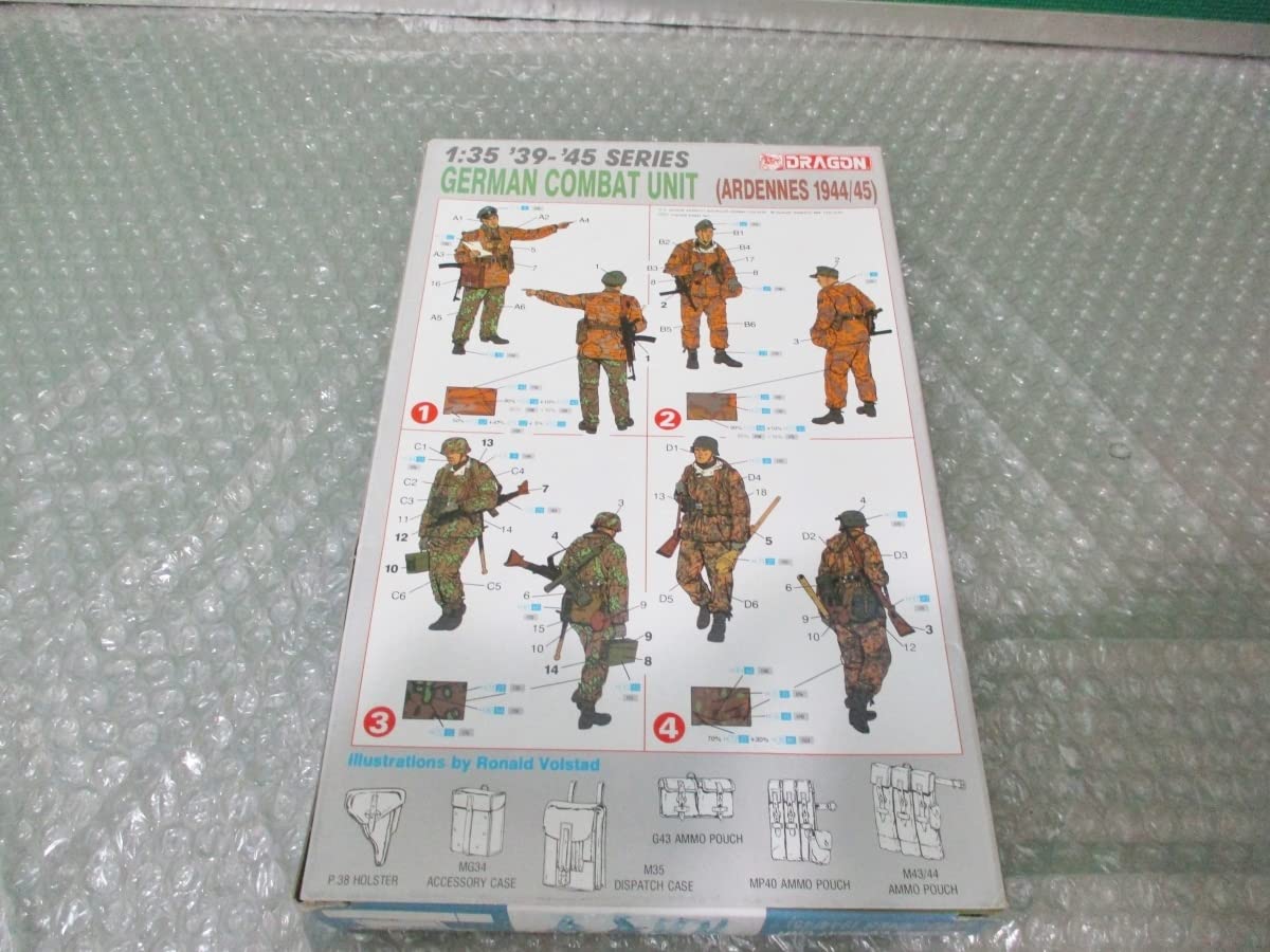 ドラゴンモデルズ製 WW2 コンバット! COMBAT! 二体セット ドラゴンモデルズ製 WW2 コンバット! COMBAT! 二体セット