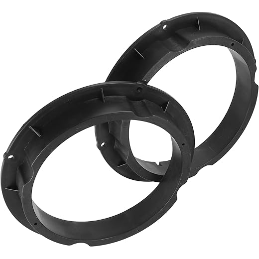 Unifizz Car 2pcs Speaker Spacer Rings Audio Subwoofer Speake