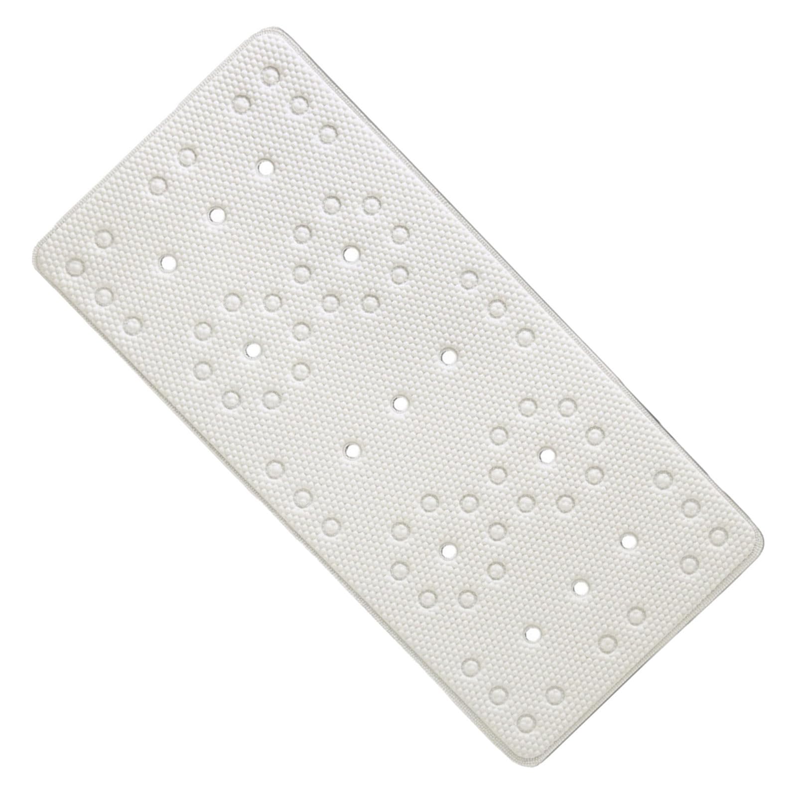 Hredyqw Extra Thick 14mm PVC Foam Bath Mat Strong Suction Cups For Slip Resistance And Pleasant Bathing