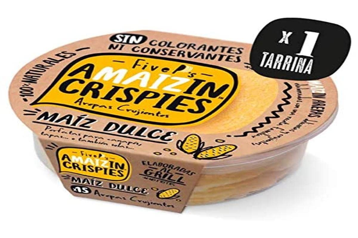 Amaizin Crispies Maiz Dulce 15 Unidades 90 g