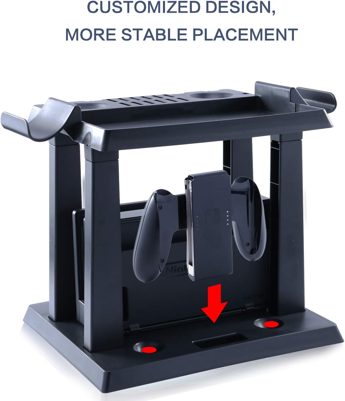 70% оƒƒ Evеrуthіng Storage Stand for Nintendo Switch, Storage Stand Controller Holder for Nintendo Switch Accessories and 2 Poke Ball Plus Controllers