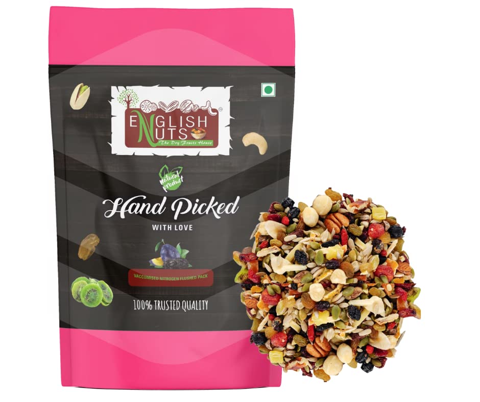 English Nuts Premium International 1 Kg Dried Nuts and Berries Mix |100% Pure Nuts and Dried Fruits | High Antioxidants, Dietary Fiber | Crunchy & Nutritious Healthy Snack (B0CHMFFWCN) Amazon Price History, Amazon Price Tracker