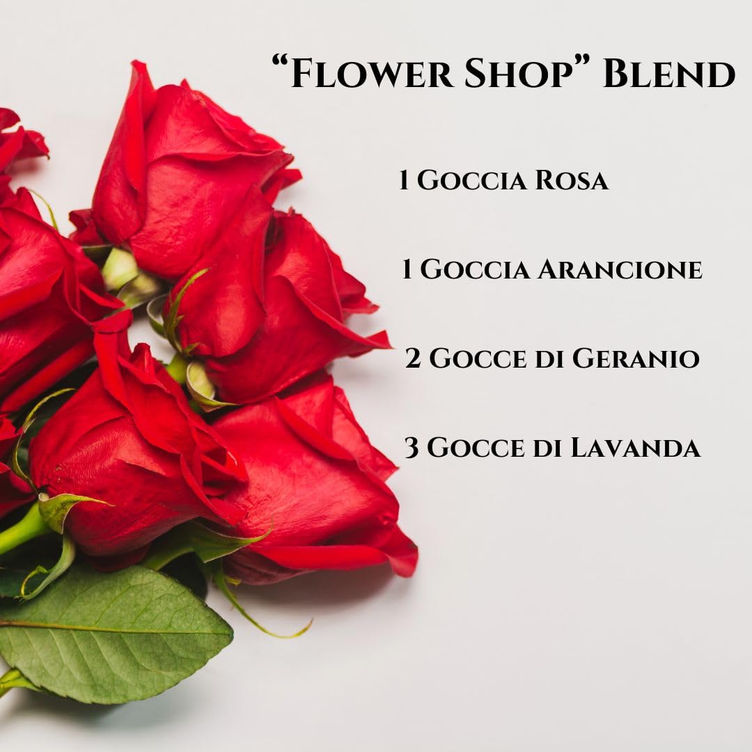 Olio essenziale di rosa damasco – 100% puro olio di rosa naturale per uso terapeutico – per diffusori e umidificatori – Olio rilassante e lenitivo per la cura della pelle – Olio da massaggio (10 ml)
