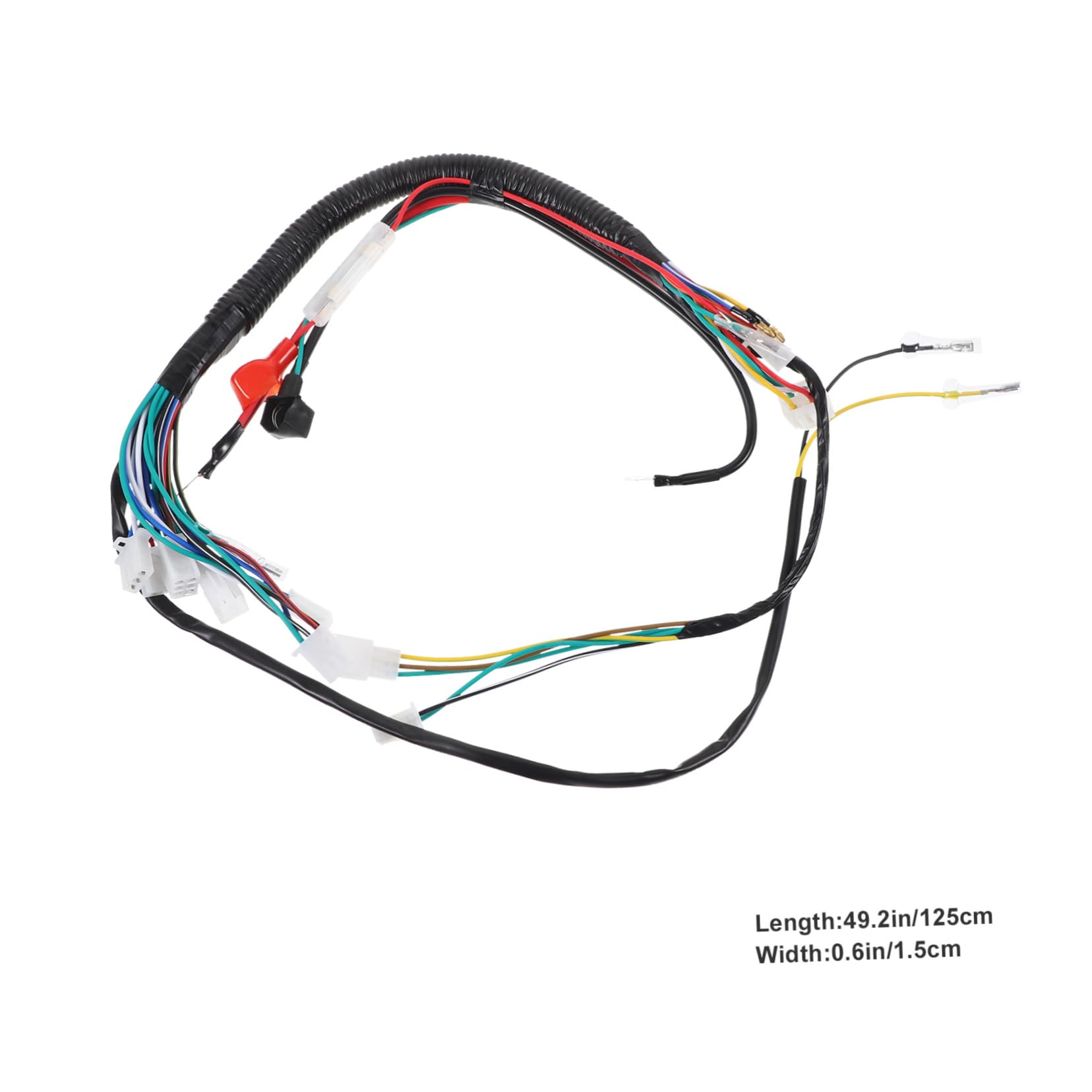 MUCKLILY 1set Trailer Wiring Kit for Off-Road Motorcycles Complete for Boat and ATV Trailers Power Supply Adapter Components