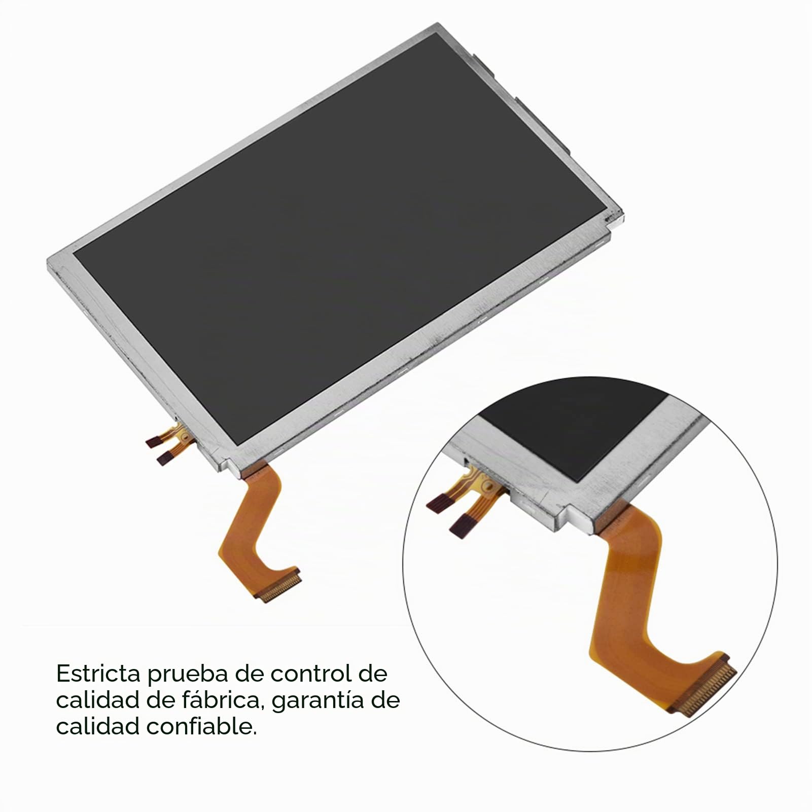 Pilipane Pantalla LCD Superior De Repuesto, Reparación De Pantalla 3DS XL, Pantalla 3DS XL para Juegos del Sistema 3DS XL