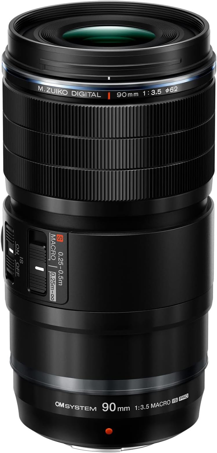 OM SYSTEM M.Zuiko Digital ED 90mm f/3.5 Macro is PRO Lens for Micro Four Thirds