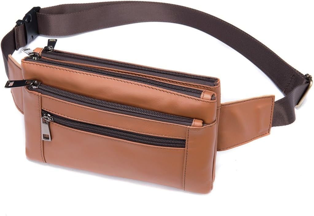 Mobile Phone Fanny Pack Multi-functional Cross-body Chest Bag For Men