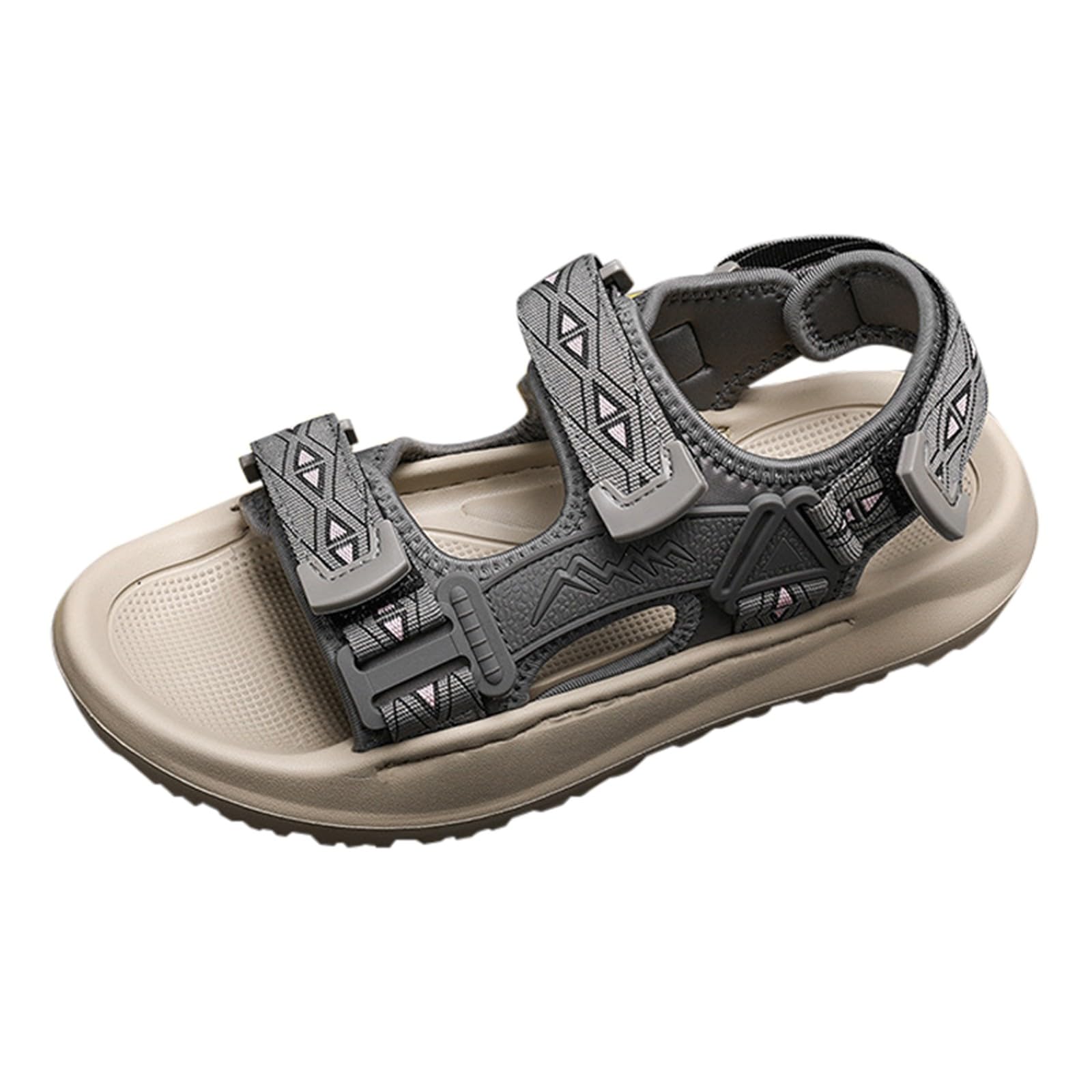 Sandalias ligeras, para exteriores, ajustables, tallas grandes