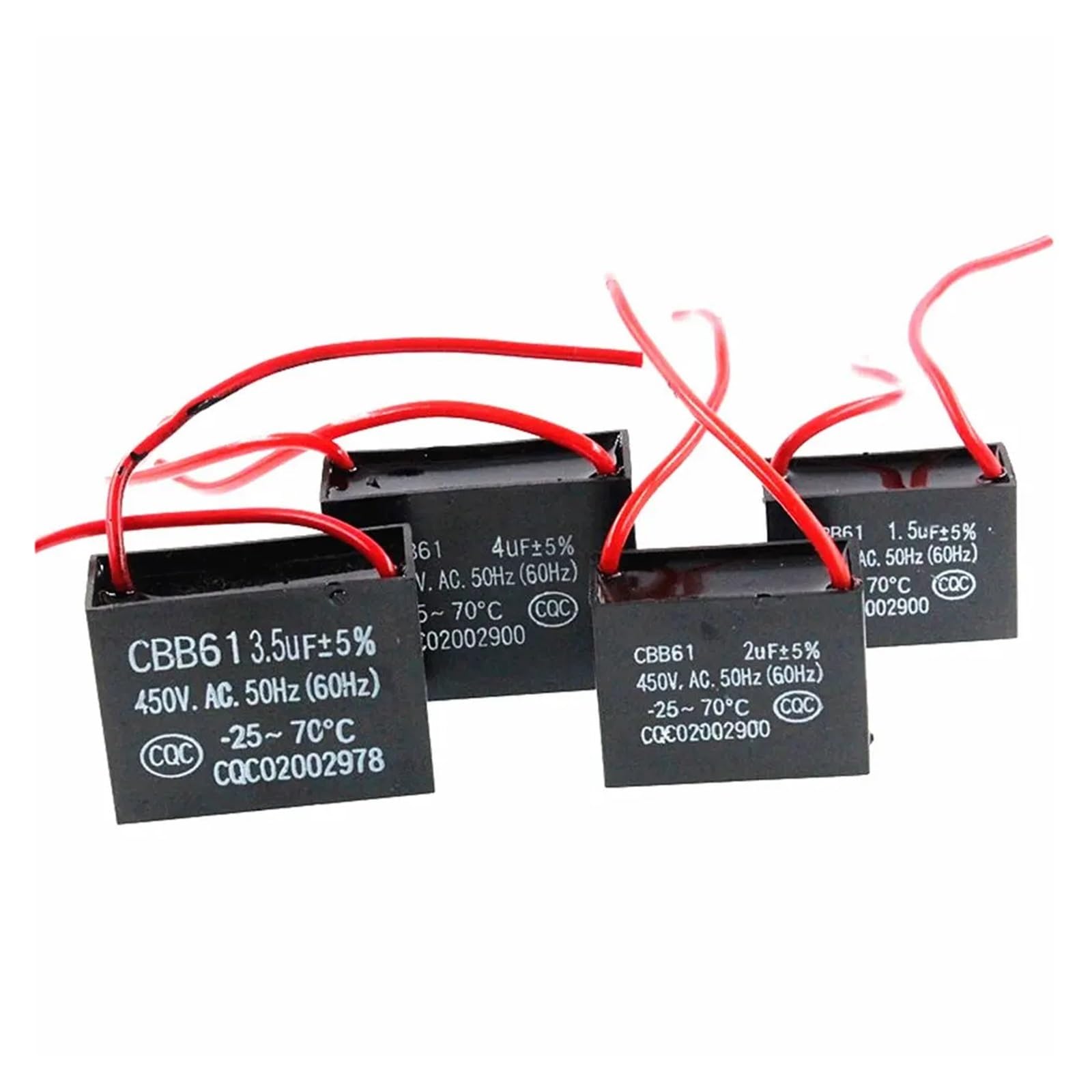 ICXLPMC 1pcs 450V 16uF 16mF CBB61 electronic starter Start Run Fan Capacitor