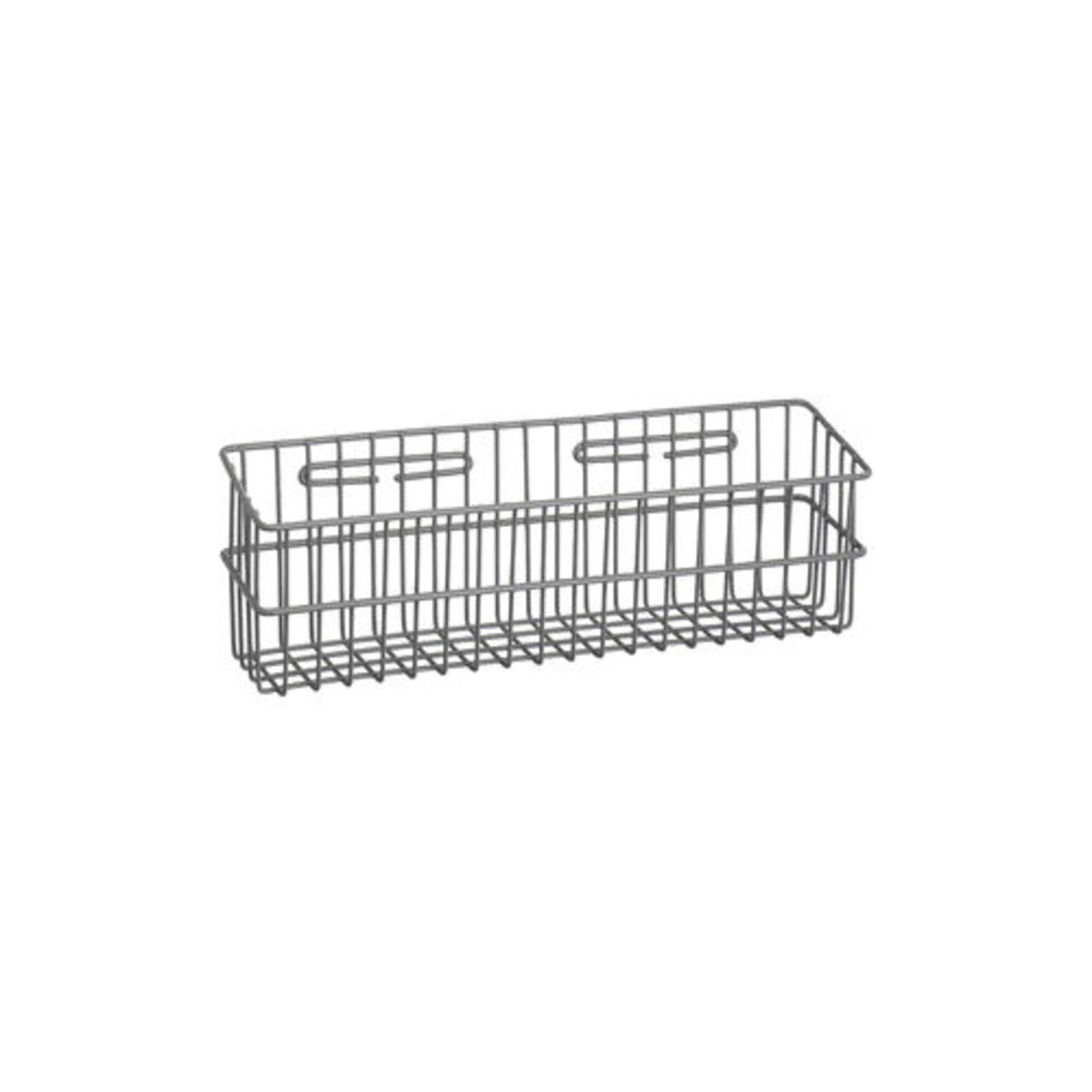 R&B Wire 2250 19.5 in. L x 6 in. W x 4.5 in. D Metal Medical Storage Basket