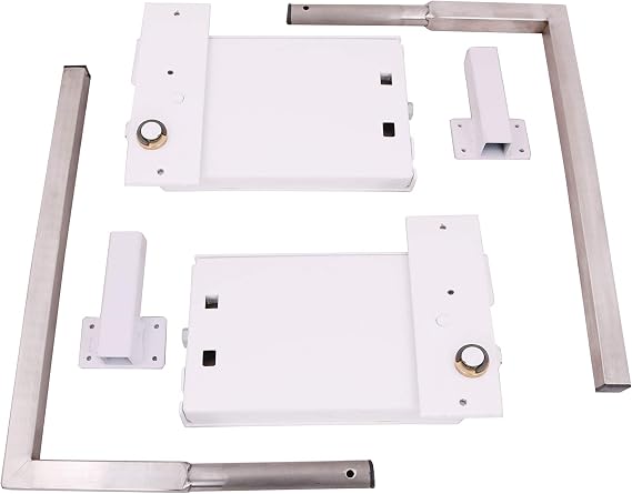 Horizontal Murphy Wall Bed Springs Mechanism Hardware Kit for Full Size Queen Size,Twin Size,King Size Bed,Horizontal Wallbed Mounting,White