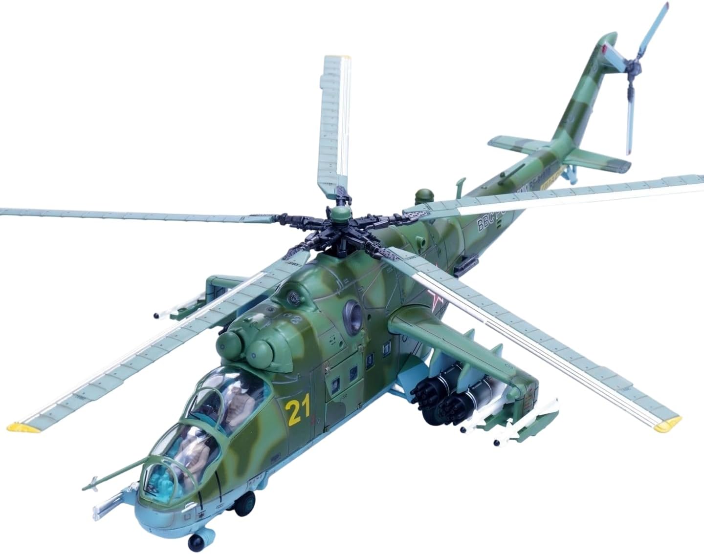 Panzerkampf 14005PH Mi-24 Helicopter Russian Aerospace Forces in Syria 1/72 Diecast Model New in Stock