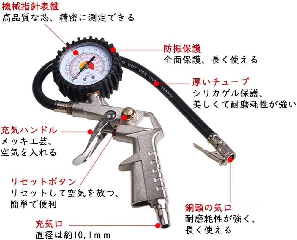 タイヤのエアー充填機　Air Carry Amazon | Energizer エアコンプレッサー 携帯用 タイヤ空気入れ、12V