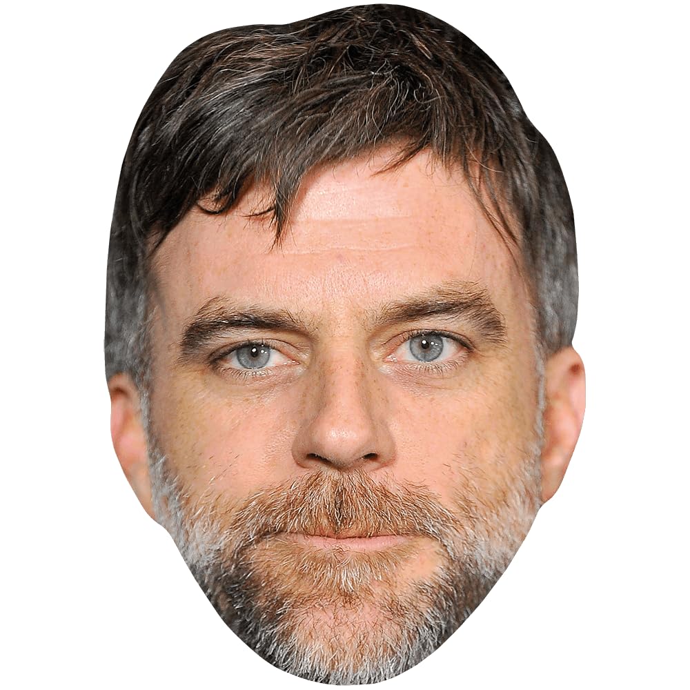 Celebrity Cutouts Lifelike Paul Thomas Anderson (Beard) Celebrity Mask, Flat Card Face, Fancy Dress Mask