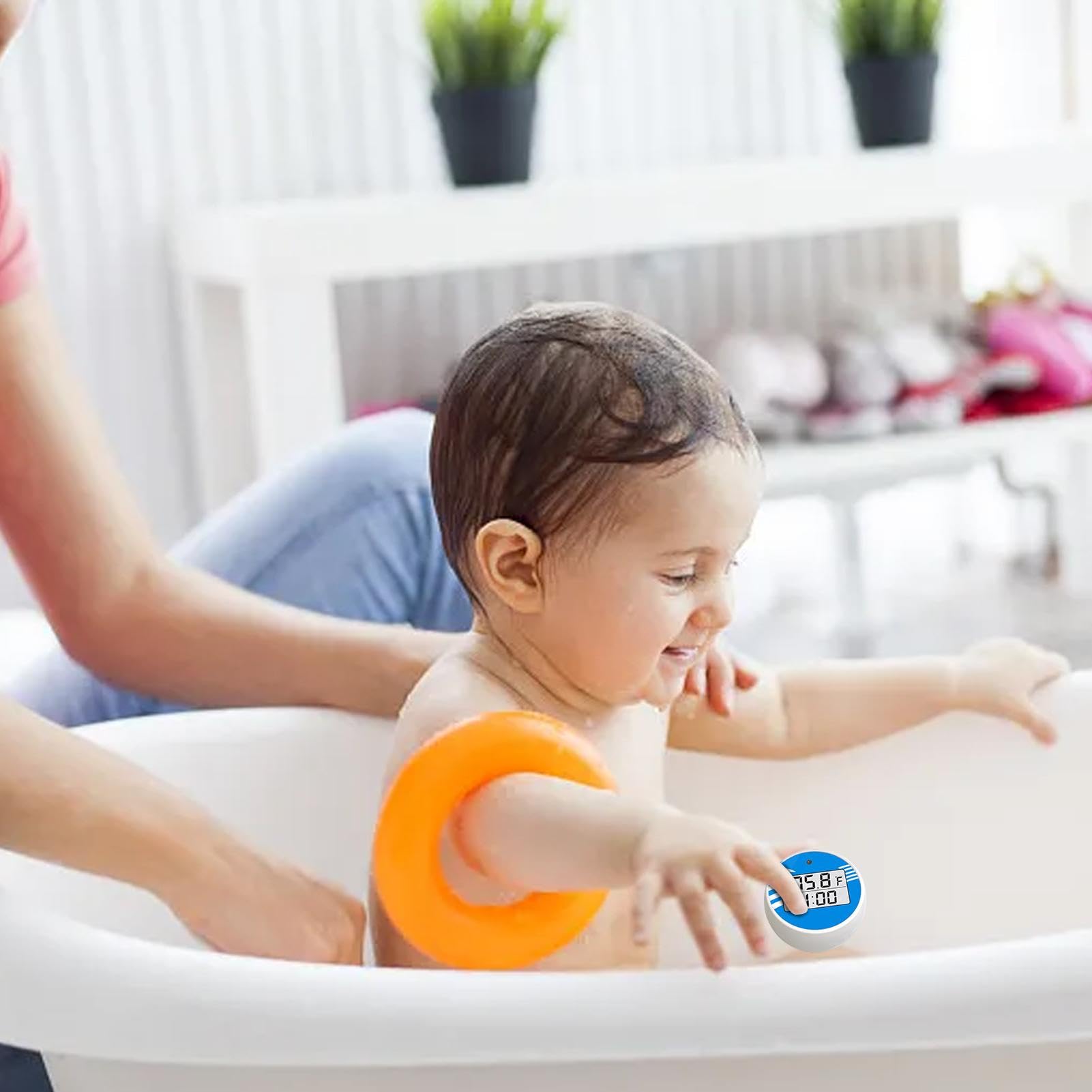 Medidor de temperatura de baño flotante, medidor de temperatura del agua