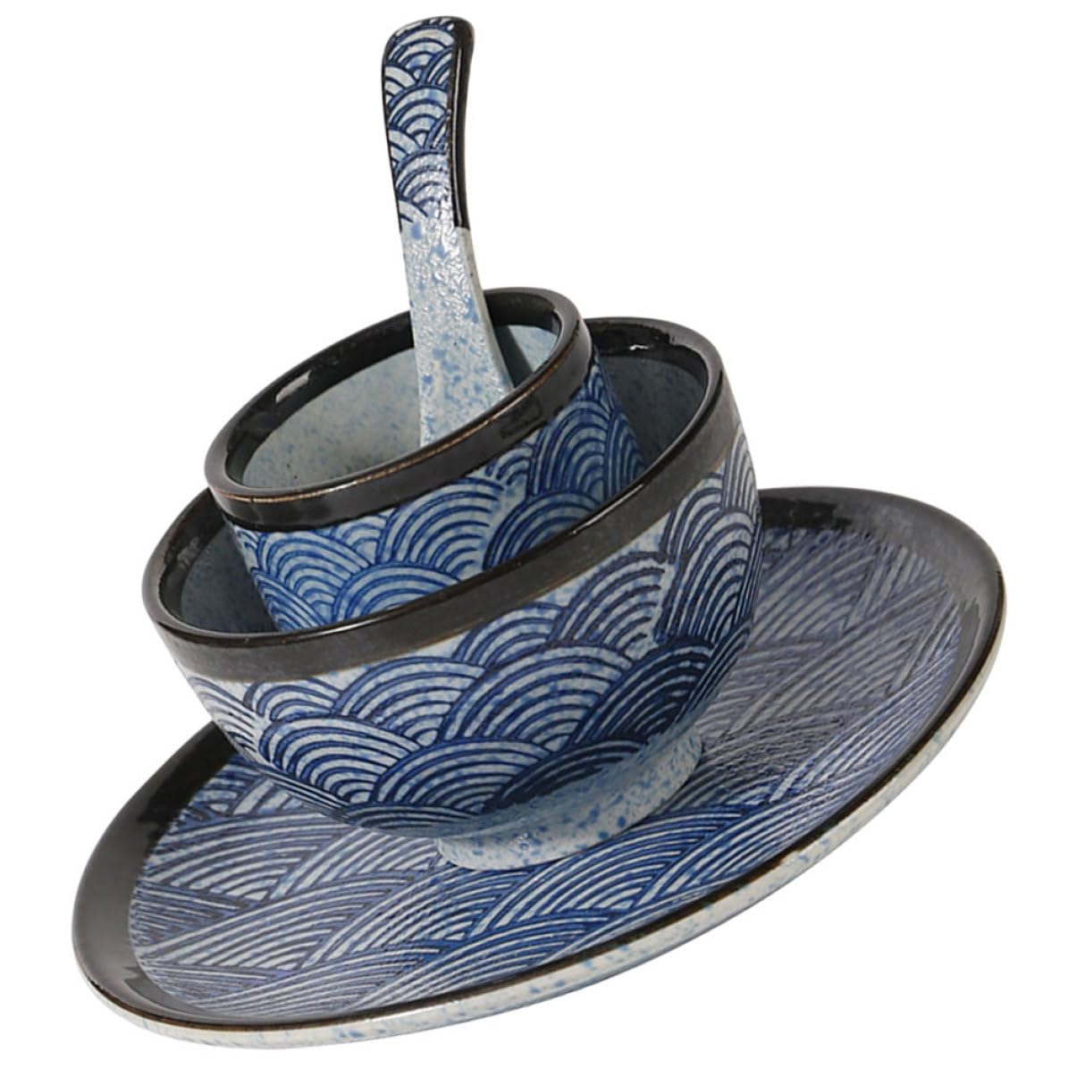 Vaisselle céramique japonaise artisanale résistante haute température