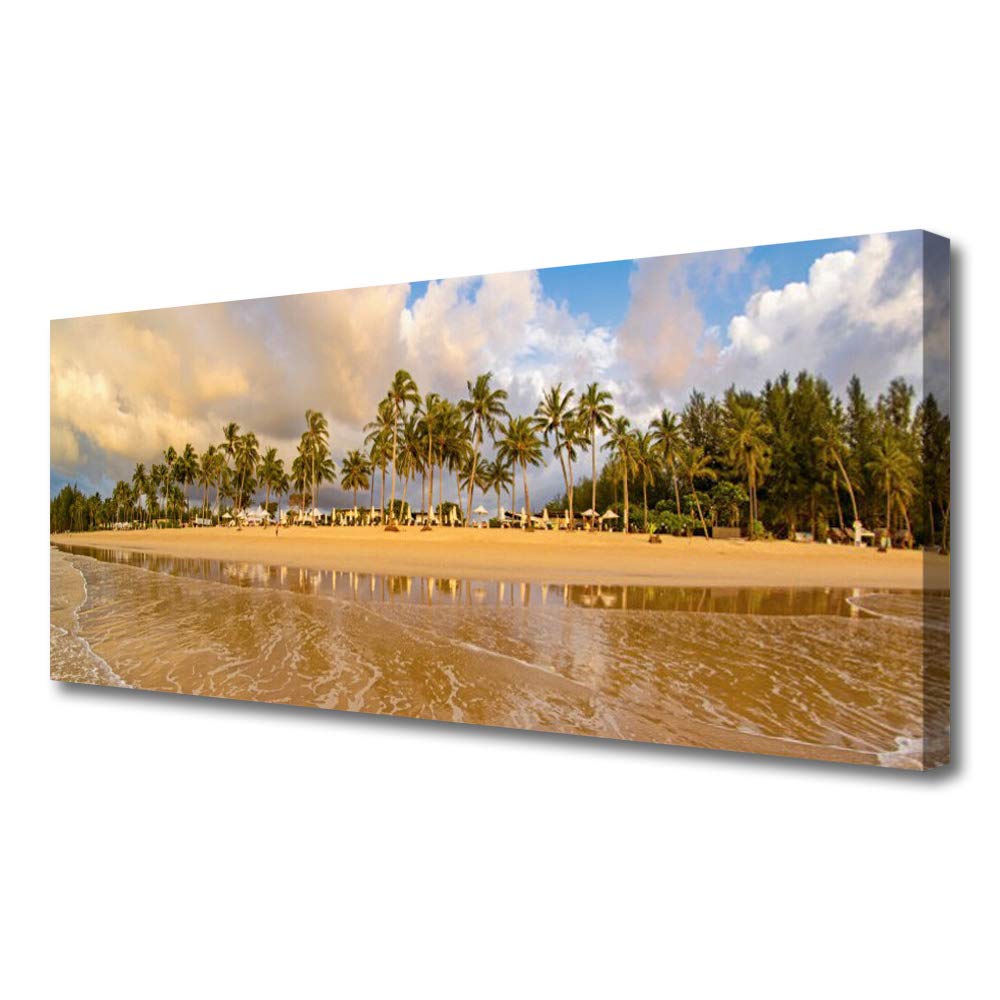 Impression sur toile landscape beach pour salon et décoration murale moderne