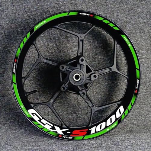Ensemble d'accessoires moto Suzuki GSXS1000 autocollant de moyeu finition Color16
