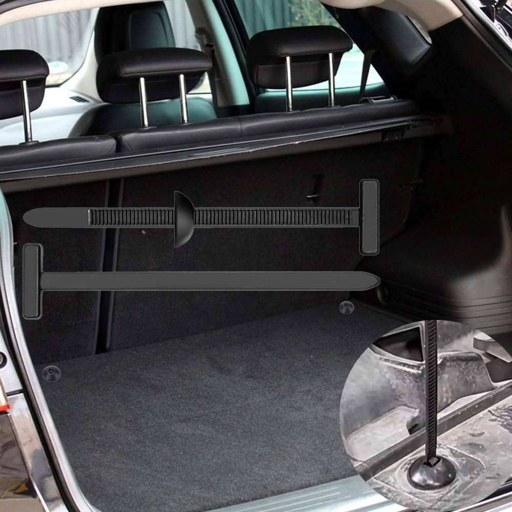 Bridas de cierre para reparaciones, 100 unidades, soporte para bridas, soporte de nailon resistente a los rayos UV, uso universal para coche, hogar, reparación y maquinaria
