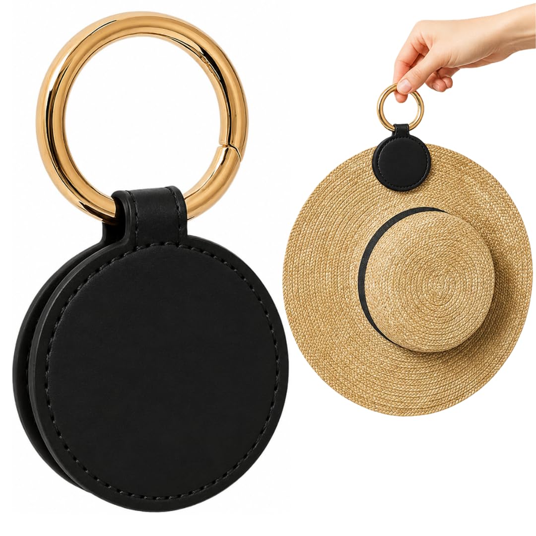 Galaxy Beauty Black Magnetic Hat Clip For Bag Travel (Black)
