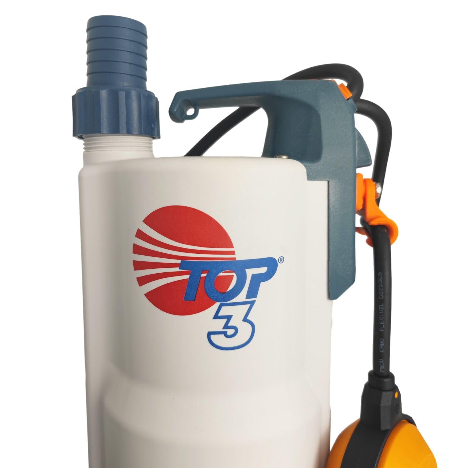 Pedrollo Top 3 Pompa di Sollevamento Acqua Pioggia Galleggiante Integrato 220v 9.6 M3/h 0.55 Kw