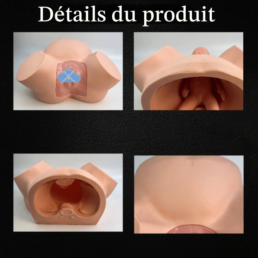 Mannequin de démonstration d'accouchement féminin modèle d'entraînement avancé de sage-femme simulateur d'accouchement standard pour l'enseignement médical