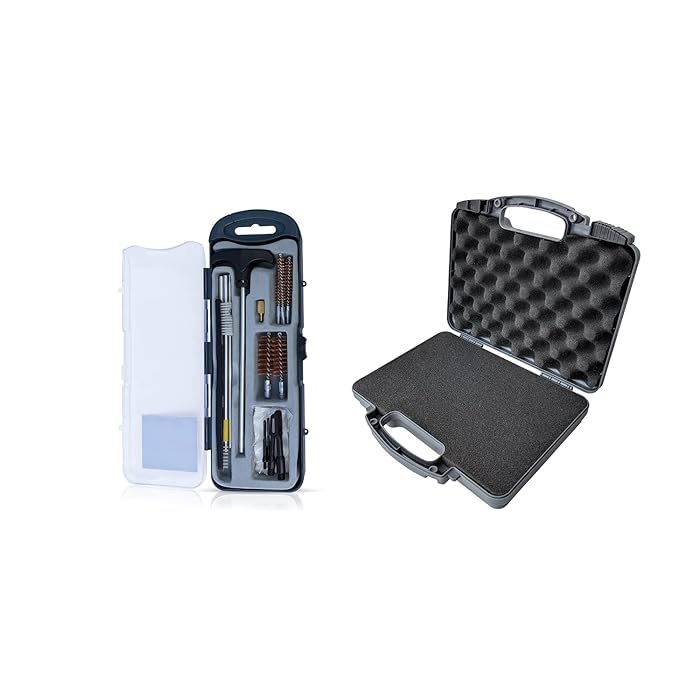 Buy USAF Gray Hard Gun Pistol Case TSA Approved with Tactical