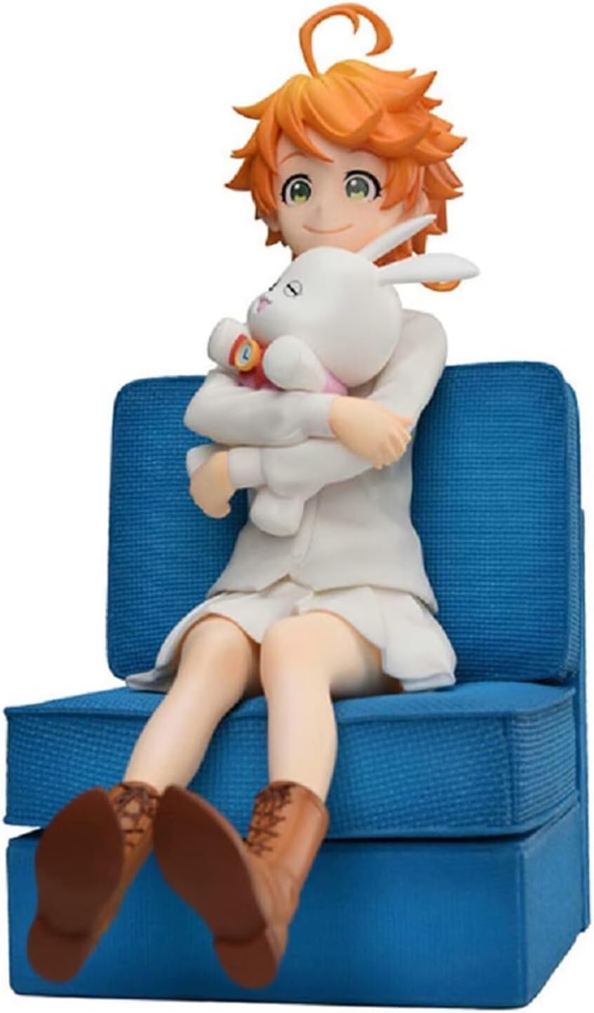 KPOP Anime Figure,Ray-Norman-Emma Figure Anime Figure Cute Cartoon Action Figures Desktop Ornaments