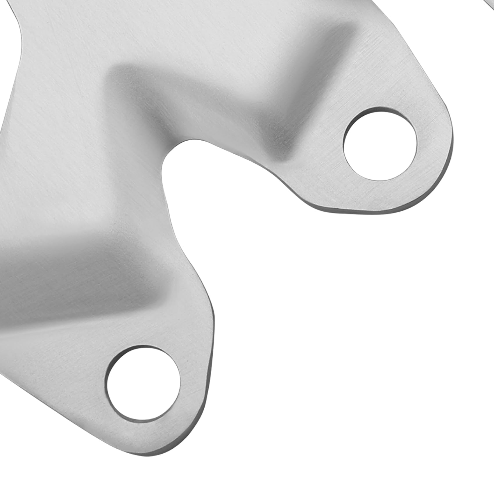 Amazon.com: TCT-MOTORPARTS Chrome Front Foot Pegs Rest