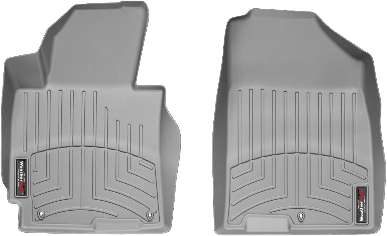 WeatherTech Custom Fit FloorLiners for Hyundai Elantra, Elantra, Elantra - 1st Row (463251), Grey