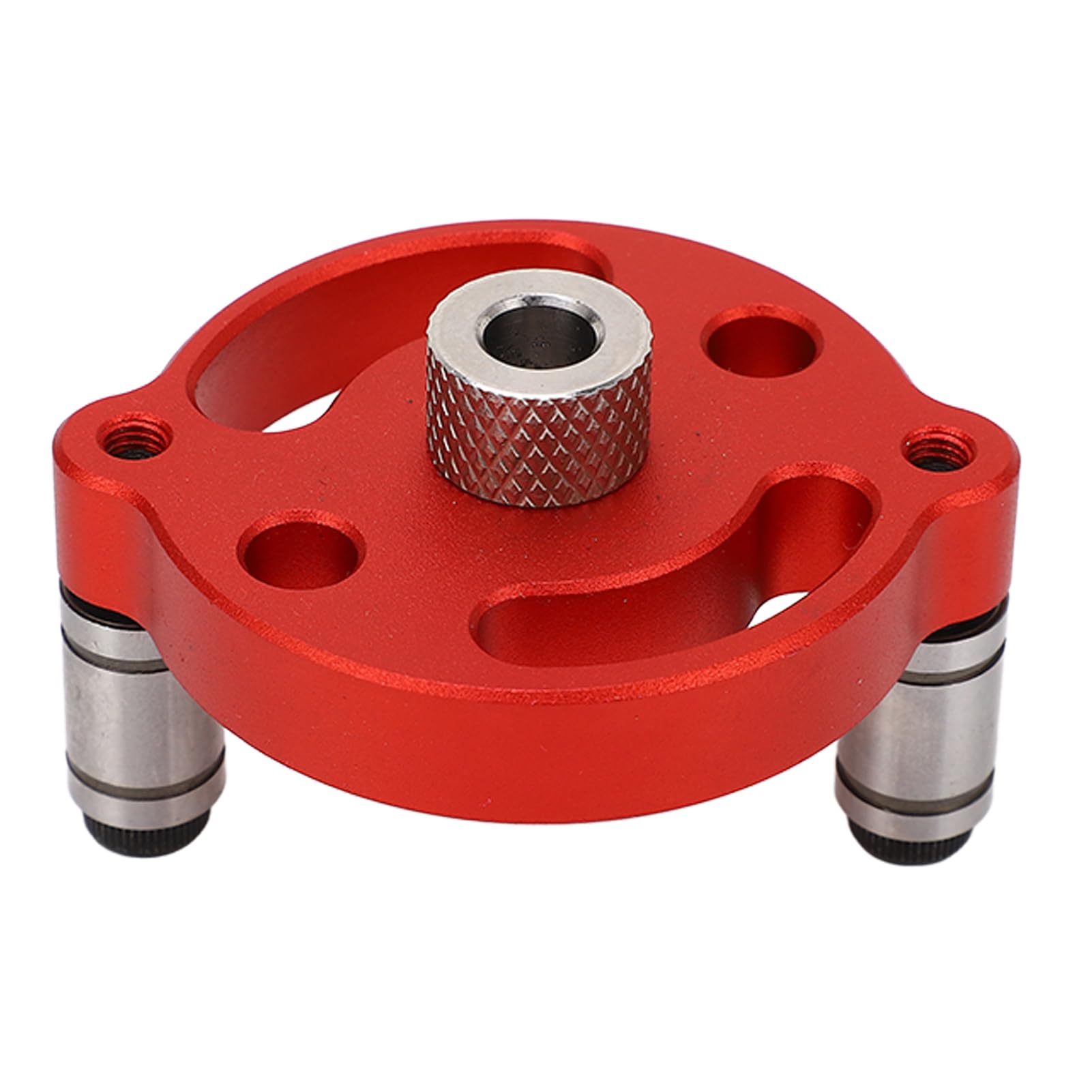Localizzatore di Punzoni, 7 Pinze per Trapano Set di Punzoni Rotondi 8 Punte per Trapano Buoni Piedini di Regolazione della verticalità per Progetti di Lavorazione del Legno (#2)