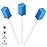Disposable Oral Care Swabs Tooth Cleaning Mouth Swabs (50 Blue)