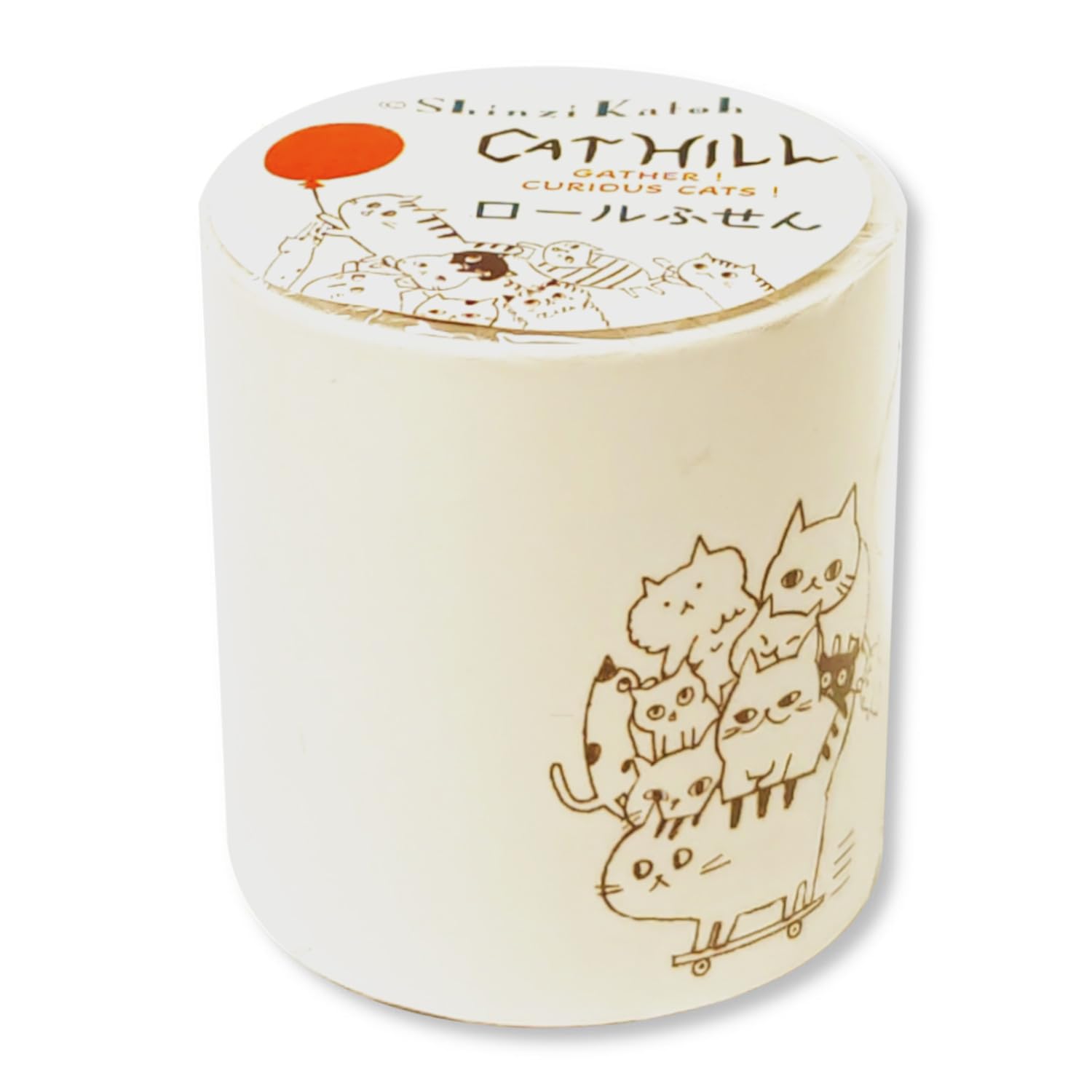 Cat Hill Roll Sticky Notes, 6 Patterns