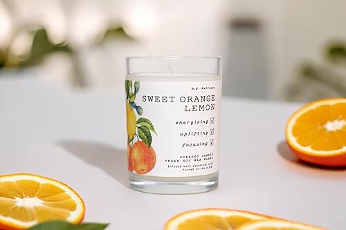 Miniatura 7 de Leoben Co  B.B. Wellness  Cera de soja vertida a mano  Fabricado en lotes pequeños  40 horas  9 onzas  Infundido con aceites esenciales naturales