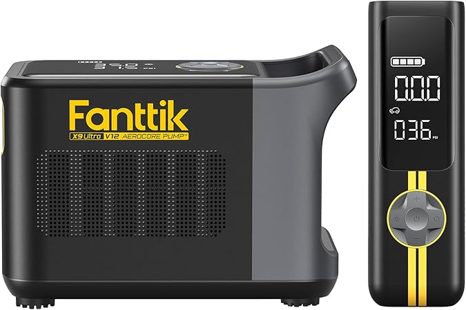 Fanttik X8 APEX™ Tire Inflator and X9 Ultra™ Portable Tire Inflator for Pickup Trucks
