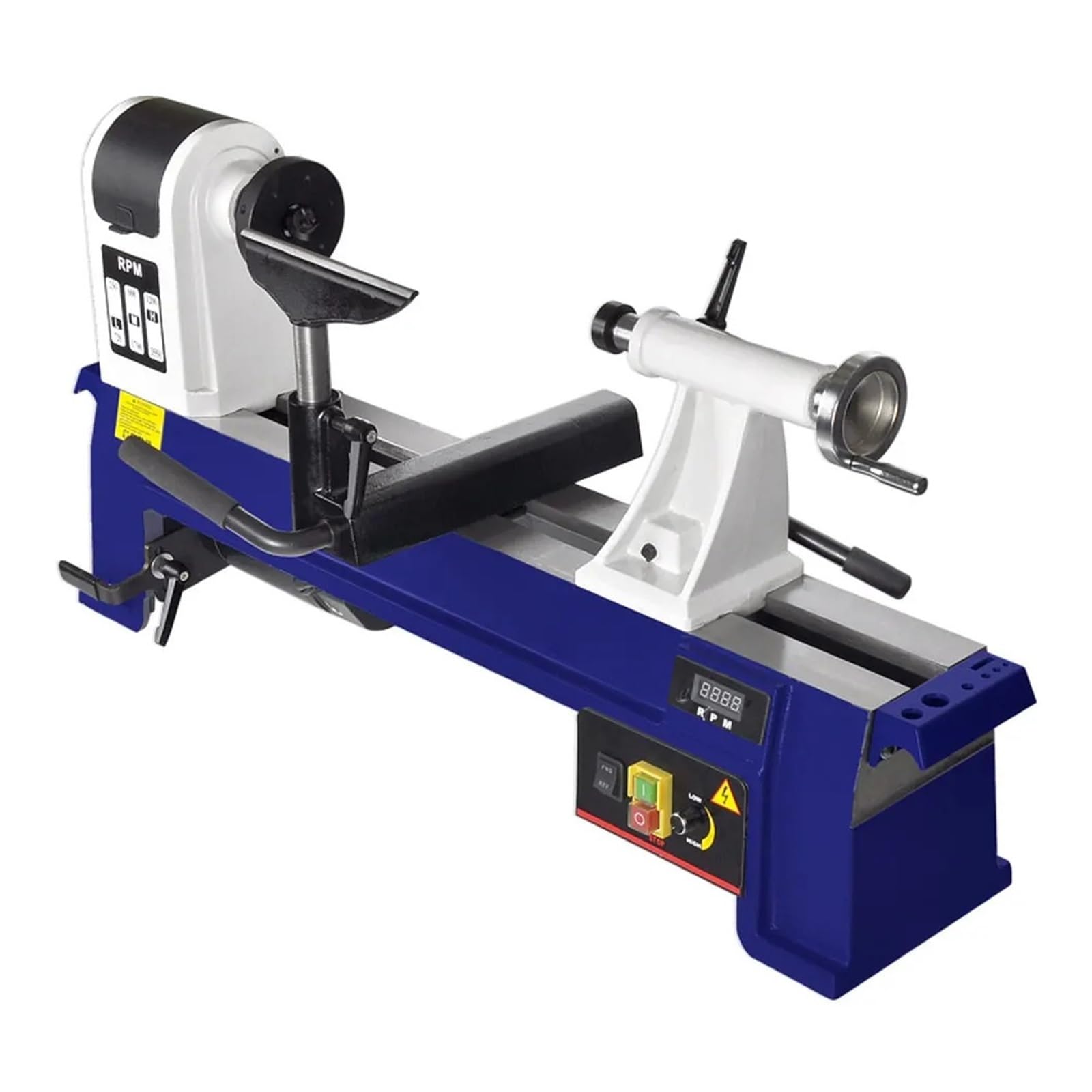Torno De Carpintería 750 W Y 14 Pulgadas, Máquina Rotativa Multifunción For Hacer Bolígrafos, Minimáquina Bricolaje For El Hogar, 3550 RPM Pequeño y portátil