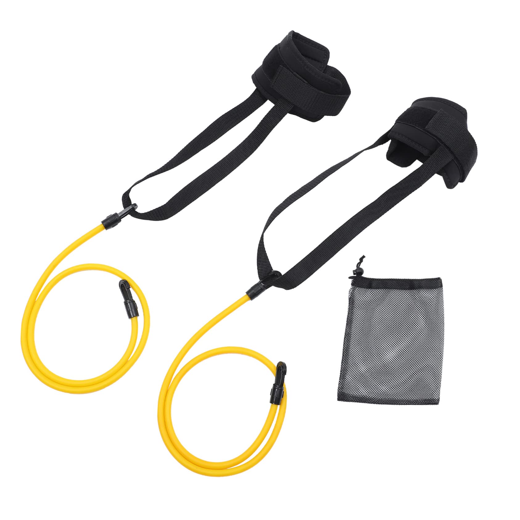 Gogogmee Swim Training Equipment Foot Buckle Belt Resistance Band for Breaststroke Freestyle Backstroke